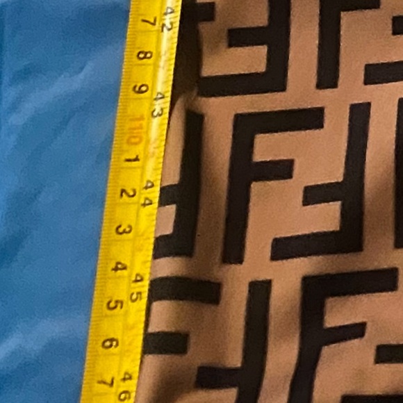 Fendi Tan and Black Monogram Dress - Picture 6 of 10